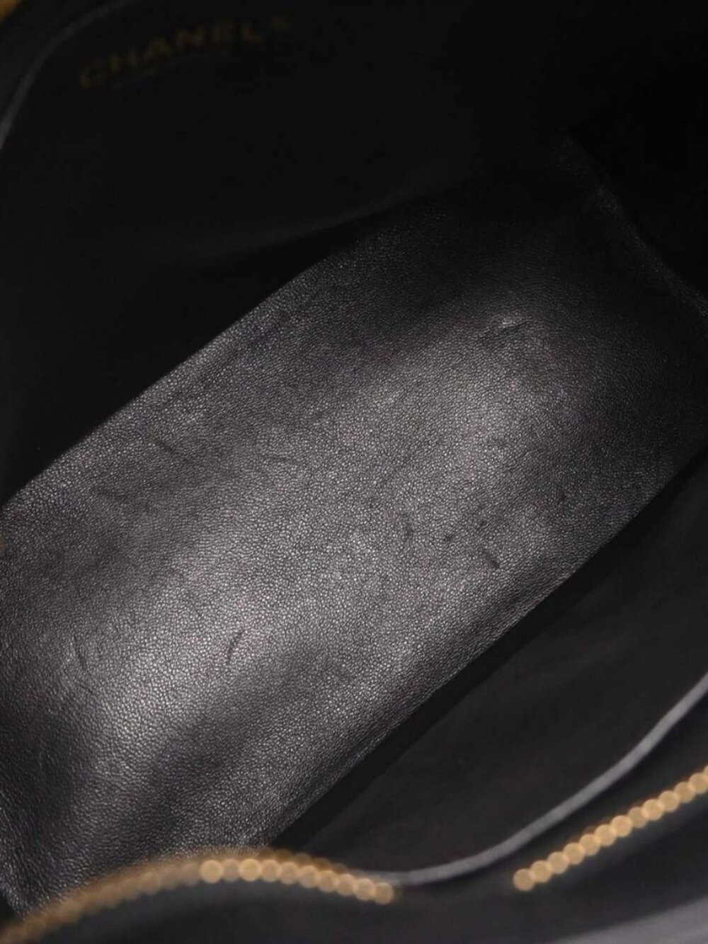 Chanel Black Calfskin Medallion Tote Handbag 187407 - Picture 12 of 16